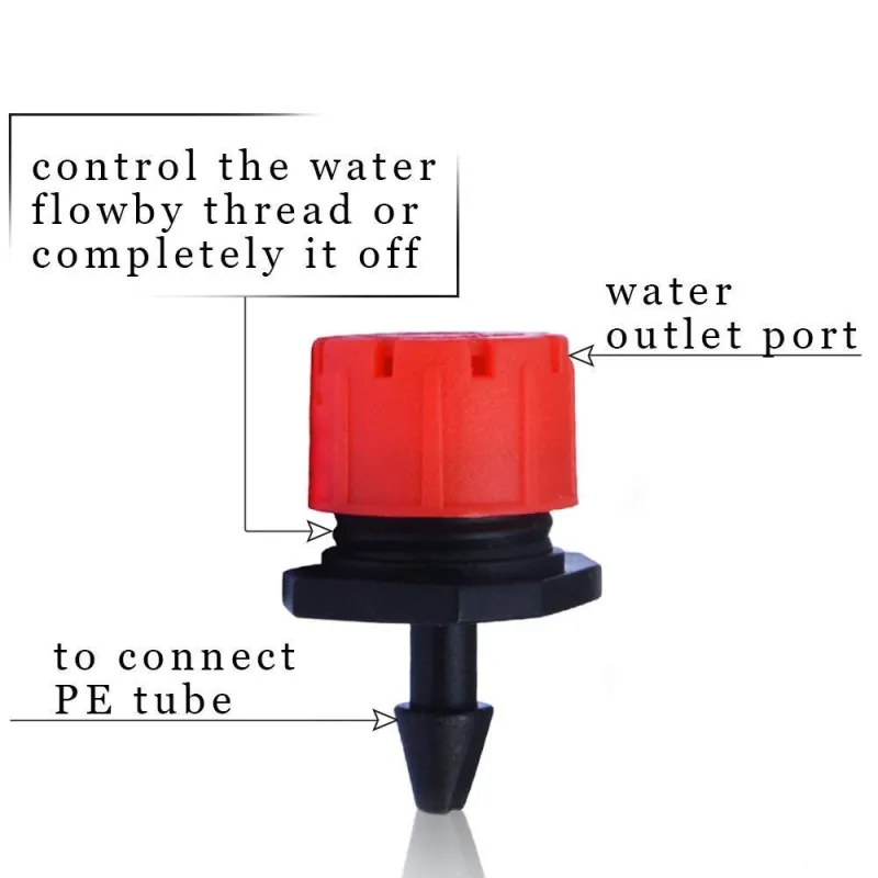 Adjustable Drip Emitters for Garden and Drip Irrigation thumbnail 2